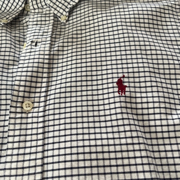 Checkered Ralph Lauren button down shirt - Picture 3 of 5